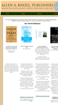 Mobile Screenshot of knollpublishers.com